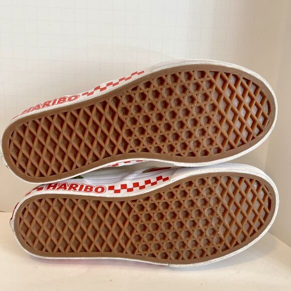 VANS X Haribo Classic Slip On Goldbears Checkerboard Multi Kids 3 Sneakers Gummy - Picture 9 of 10